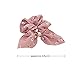 WillingTee 15pcs Women's Hair Scrunchies Velvet Scrunchy Rabbit Ear Elastic Hair Bands Chiffon Rabbit Ear Hair Scrunchies Elastic Hair Ties for Girls and Women