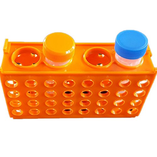 OESS 4-Way Test Tube Rack Polypropylene Microtube Holder for Lab 0.5ml/1.5ml/15ml/50ml Centrifuge Tubes (Pk/2) - Thumbnail 5
