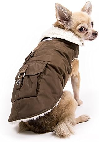 Aspen Winter Parka | my canine kids | chocolate | small