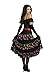 Dreamgirl Womens Lady of The Dead Costume, Adult Day of The Dead Halloween Costume
