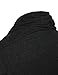 H2H Men's Shawl Collar Sleeveless Cardigan with No Button CHARCOAL US L/Asia XL (KMOCASL01)