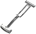 Hadley-Roma Unisex BKL300W-18MM 18-mm Stainless Steel Deployant Buckle