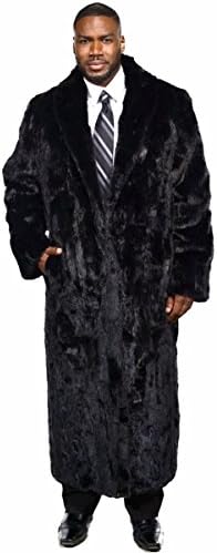 Men's Mink Fur Coat(Demi Buff, 6X)