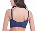 Women's Lace Push Up Bra Brassiere (Underwire Plus Size 36-44 B-C)