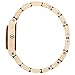 MEKU Womens Wooden Wrist Watch Handmade Two Tone Natural Wood Watch with Wooden Box Valentine's Day Gifts