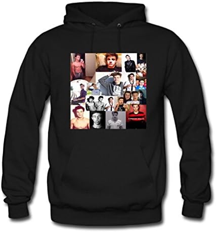 Soothing Men's and Women's Unisex Custom Cameron Dallas Classic Hoodie XL Black