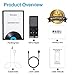 RUIZU X19 Music Player, Built-in Speaker, Metal Style with FM Radio, Voice Recorder, E-Book, Touch Button with 1.8'' Screen, 128GB Micro SD Card Support, Black