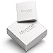 MiaBella 925 Sterling Silver Genuine Italian 20 Lira Coin Rope Ring for Women