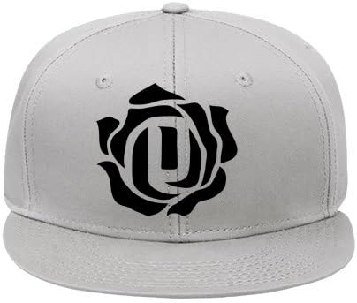Adjustable D-rose Grey Cotton Hip Hop Cap Snapback Hat Sport Snapback Male/female