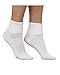 National Comfort Plus Cotton Socks, White, 9, 3-pk