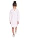 Arshiner Kids Girls Long Sleeve Cotton Dress Sweet Heart Printed Daily Shift Clothes