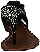 Kali Footwear Women Super Rhinestone Stud Flat Thong Sandal