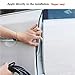 car door edge guards-HengJia Auto Parts 16FT(5M) door edge trim Rubber Seal Protector car edge trim with Fits Most Cars, No Glue Needed(Black Carbon Fiber)