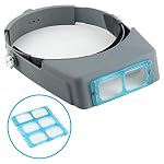 411Lu09z%2BWL. SS150 Headband-Magnifier-Double-Lens-Head-Mounted-Reading-Magnifier-Loupe-Jewelry-Visor-Opitcal-Glass-Binocular-Magnifier-with-Lens-Magnification-15X-2X-25X-35X