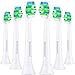 Jiuzhoudeal Replacement Toothbrush Brush Heads for Philips Sonicare InterCare HK9003/65, 6 Pack, fits DiamondClean, HealthyWhite, FlexCare, EasyClean, 2 Series Plaque Control, 3 Series Gum Health
