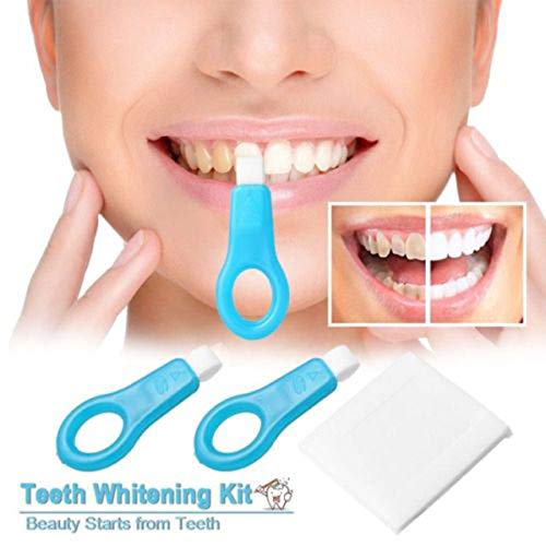 12pcs Pro Nano Teeth Whitening Kit Teeth Cleaning Whitener Brush Tooth Stains (12 pcs, White)