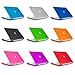 iPearl mCover Hard Shell Cover Case + Keyboard Skin for Model A1342 White Unibody 13-inch MacBook (Part No. MC207LL/A or MC516LL/A, Released After Oct. 20, 2009) (Aqua)