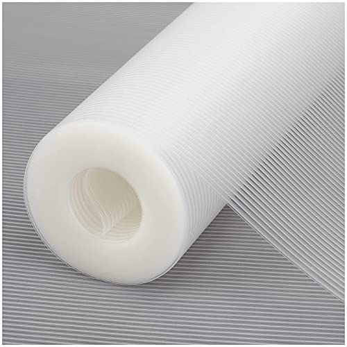 EAQQWWY Non-Adhesive Shelf Liner Non-Slip Waterproof Oil-Proof Cabinet Drawer Liner, Washable EVA Fridge Refrigerator Cupboard Mat, Easy to Cut for Kitchen Pantry Home Use