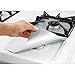 Collections Etc Stovetop Burner Protectors - Set of 4 SILVER