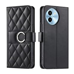 Lucyliy Compatible with vivo T3X 5G Case Flip PU