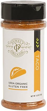 Purely Organic Spice Blend Rub - For Taco - 4.5 Ounce