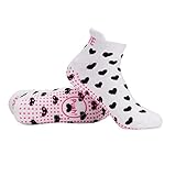 Labor Delivery Push Hospital Non Skid Heart Socks by Baby Be Mine Maternity , Best Baby Shower Gift