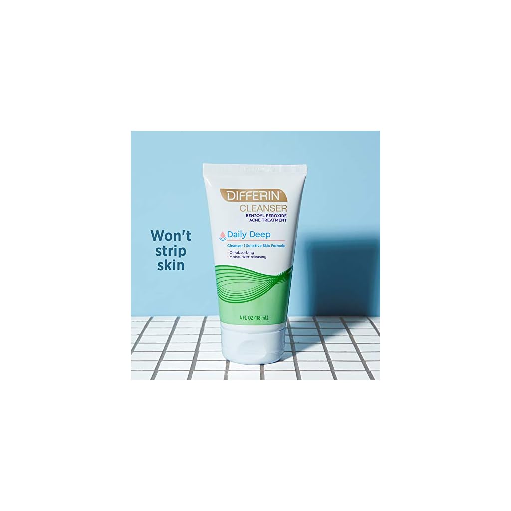 benzoyl peroxide wash and differin