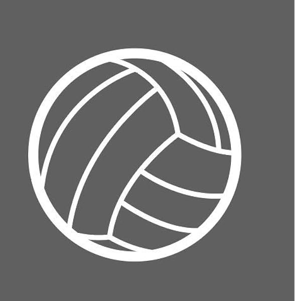 volleyball stickers for hydro flask