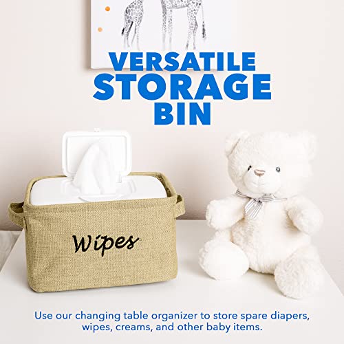 Dejaroo Baskets for Organizing Wipes and Newborn Essentials