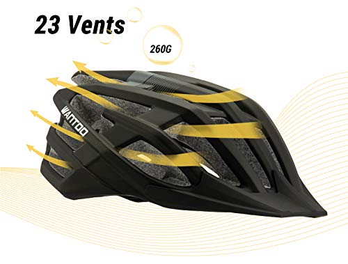 image for Wantdo Ultralight Bike Helmet Mountain with 23 Air Vents BMX Road Bicy