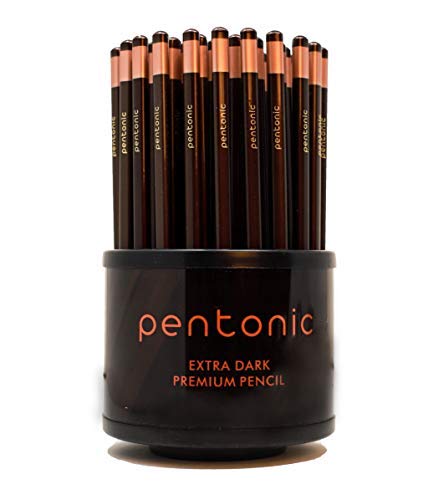 Pentonic Extra Dark Premium Pencil, Pack of 50