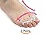 Toe Separators for Bunions Plantar Fasciitis Hammer Toes Yoga Sports By Toe Spacers Pro - Original Gel Toe Stretchers Straightener Spreaders pads - Small Toe Protectors For Men Women - Stop Foot Pain