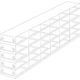 Crystal Technologies UFDMP-74, Upright Freezer