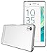 Sony Xperia X Case, TUDIA Full-Matte ARCH TPU Bumper Protective Case for 2016 Sony Xperia X (Frosted Clear)