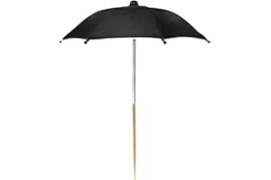MotiveTech Plant Umbrella, Garden Shade, Weatherproof with Bamboo Pole for Outdoor Plants