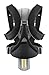 BABYBJORN Baby Carrier Miracle - Black/Silver, Cotton