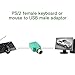PLAY X STORE USB Female To PS/2 Male Converter Changer Adapter For Keyboard Mouse