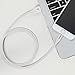 Amazon Basics Lightning to USB A Cable, Advanced Collection, MFi Certified Apple iPhone Charger, White, 3 Foot