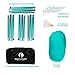 Red Suricata Family Beach Tent & Beach Canopy, UPF50 Sun Beach Shade, Sunshade with 4 Aluminum Poles, 4 Pole Anchors & Sand Shovel, Large & Portable Sun Shelter Tarp (Large, Turquoise)