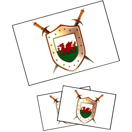 Wales Shield Tattoos