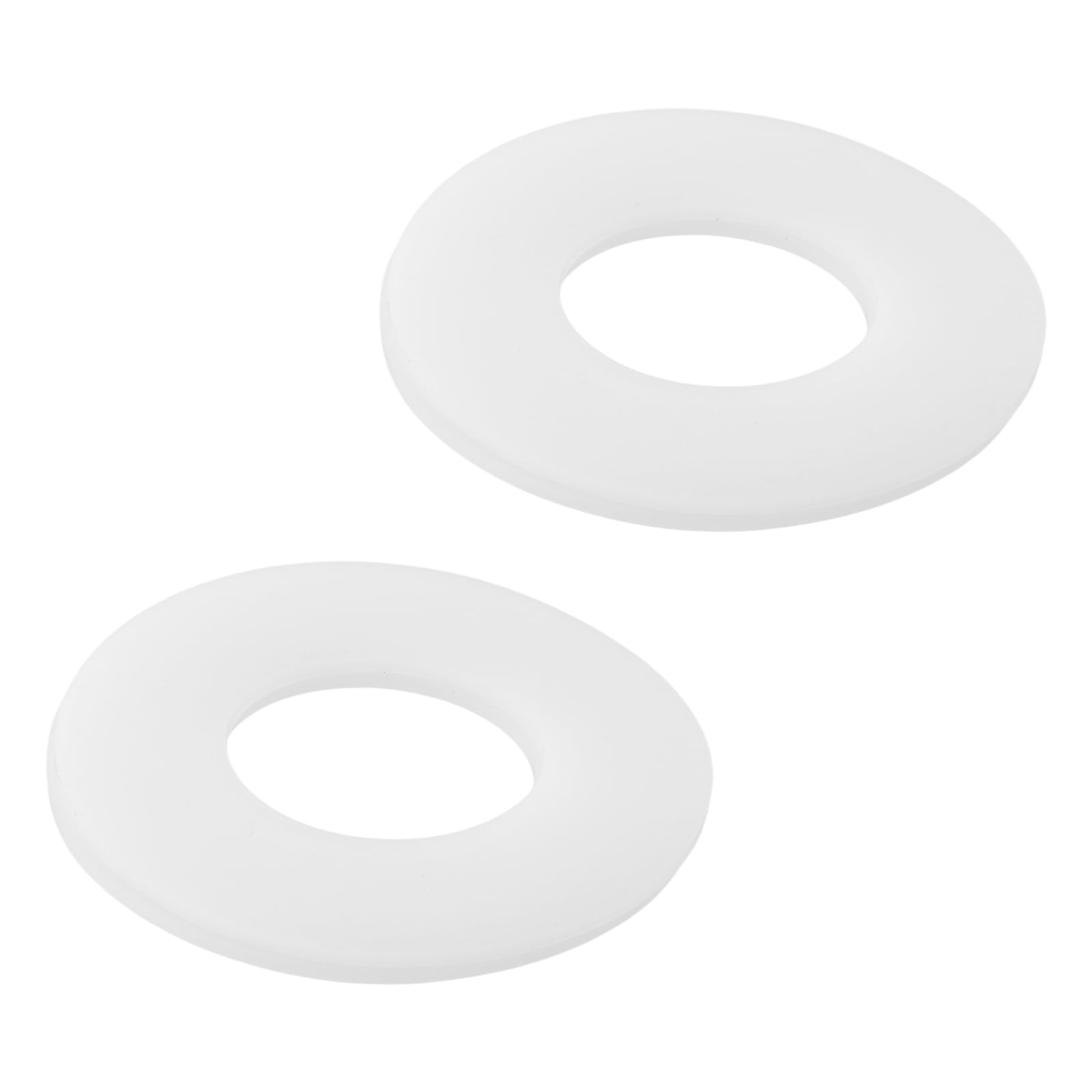 Toilet Flush Valve Seal Ring, 4PCS Flush Valve Seal, 63mm Toilet Cistern Seal Diaphragm Washer Water Stop Gaskets Parts, Replacement Parts Compatible with Geberit Cisterns, Flat Seal Flush Valve