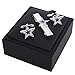 Promotioneer Men's The Team Logo Symbol Series Cufflinks and Tie Clip with Gift Box (11)