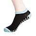 Womens Low Cut Thin Cotton Socks No Show 6 Pairs Casual Sock Black