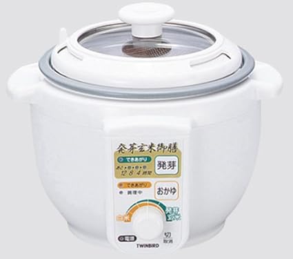 Amazon Twinbird 発芽玄米器 発芽玄米御膳 Gh D415si ツインバード工業 Twinbird 炊飯器 精米器