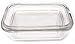 Luminarc Arcoroc lid 17x10,5cm, 1 Piece PLAIN GLASS BUTTER DISH, Classic Design
