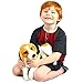 VIAHART Brittany The Beagle - 17 Inch Large Beagle Dog Stuffed Animal Plush - by Tiger Tale Toys