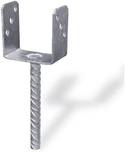 Connex HV4261 Post Anchor 71 x 60 x 100 x 200 x 4 mm/DURCHMESSER16, U-Shape, Material: Galvanised Pack of HV4205 - Image 5