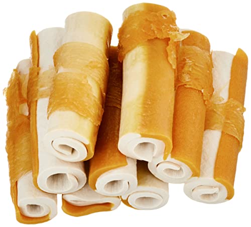 WONDER BOUND CHICKEN WRAPPED MINI STICKS – 15 COUNT – RAWHIDE-FREE DOG TREATS, DENTAL HEALTH CHEWS FOR PLAQUE & TARTAR CONTROL, EASY TO DIGEST, LONG-LASTING