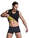 Mens Body Shapers Vest Slimming Sweat Tummy Fat Burner Tank Top for Weight Loss XXXL by Glamours