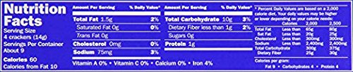 Carr's Table Water Crackers Toasted Sesame, 4-1/4 Ounce (Pack of 4) - Thumbnail 6